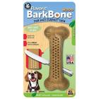 Brinquedo Mordedor Cães Pet Qwerks Bark Bone Madeira Menta M