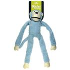 Brinquedo Mordedor de Pelúcia Macaco Azul Jambo