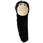 Brinquedo Mordedor Pelúcia Macaco Fleece Preto G - Jambo