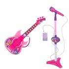 Brinquedo Musical Barbie Dreamtopia Microfone E Guitarra Com Função MP3 - Fun