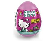 Brinquedo Ovo Surpresa Hello Kitty Kids Zone C/ Pastilhas 9g