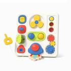 Brinquedo Painel Sensorial Montessori Bebe C/ Som Atividade