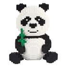 Brinquedo Panda Mini Building Blocks, versão aleatória KLJM-02 (modelo 2840)