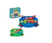 Kit Brinquedo Barril Pula Pirata Infantil + Jogo Papa Sapo Sapinhos  Comilões Para Criança Jogos de Tabuleiro e Pegadinha