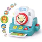 Brinquedo para Bebe Bebe Musical Camera Som e IMAG - Braskit