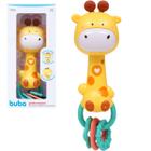 Brinquedo Para Bebe Girafinha Chocalho Mordedor Musical + 6 Meses