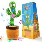 Brinquedo para bebês Dancing Talking Cactus Ayeboovi imitando recorde