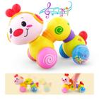 Brinquedo para bebês Vanmor Musical Crawling Inchworm 6-12 meses