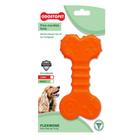 Brinquedo para Cachorro Flat Flexibone Odontopet Laranja