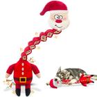 Brinquedo para cães Kachewlulu Christmas Interactive Squeaky Plush