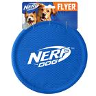 Brinquedo para cães Nerf Dog Nylon Flyer Flying Disc 23 cm azul