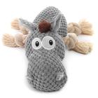 Brinquedo para cães Sedioso Squeaky Plush Donkey para cães pequenos, médios e grandes