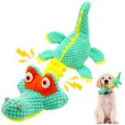 Brinquedo para cães WinTour Puppy Dinosaur Squeaky Tug of War for Chewers