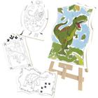 Brinquedo para Colorir Dinossauros Super KIT C/04 TEL - Brinc. de Crianca