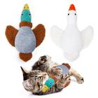 Brinquedo para gatos Potaroma Birds, pacote com 2, Catnip, macio e durável, 16,5 cm