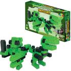 Brinquedo para Montar Blocos Mega Robots Tiranossauro REX