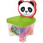 Brinquedo Para Montar Kidverte Panda Com 28 Blocos - Big Star