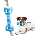 Brinquedo Para Pet Mordedor Corda Cães Interativo 18cm