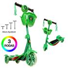 Brinquedo Patinete Infantil Ben 10 3 Rodas Com Luz E Som