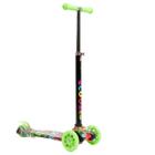 Brinquedo Patinete Infantil Estampados 4 Rodas de PU Led