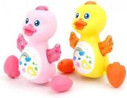 Brinquedo Pato Patinho Dançarino Diversão Ilimitada Tudo Em Um Com Luzes, Cores E Musicas - TOYS