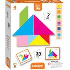 Brinquedo Pedagogico Madeira Tangram 7 Pecas