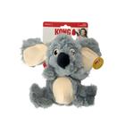 Brinquedo Pelúcia Com Apito Para Cães Kong Koala Cinza Médio