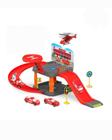 Brinquedo Pista Estacionamento Para Carrinhos Garagem Dino Policia Bombeiro Carros De Corrida Infantil Para Crianças