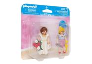 Brinquedo Playmobil Pack 2 bonecos Princesa e Alfaiate