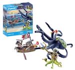 Brinquedo Playmobil Pirates Battle com Giant Octopus 71419 4+ Years