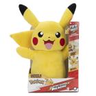 Brinquedo Pokemon Pelucia Pikachu Com Luz E Som 2613 Sunny - FUN