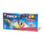 Brinquedo Power Track Looping Racing Pista 360 com carro