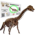 Quebra-Cabeça Dinossauro - Braquiossauro - Gigante - Alfabeto e Números -  Madeira - Fabrika dos Sonhos - Kits e Gifts