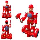 Brinquedo Robô Dançarino Sons E Luzes Musical Fire Fighter