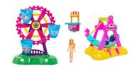 Brinquedo Roda Gigante e Barco Vick Com Boneca Judy - Samba Toys