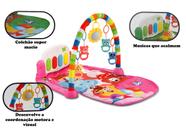 Brinquedo Rosa Tapete com Acessorios + Som - Color Baby