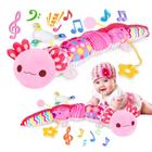 Brinquedo Sensorial Musical KMUYSL - Axolotl de Pelúcia para Bebês (0-12 Meses)