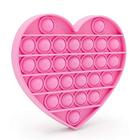 Brinquedo sensorial Soti Pink Heart Pop Bubble Fidget para meninas