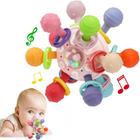Brinquedo sensorial TOHIBEE Montessori para bebês de 0 a 2 anos com mordedor