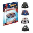Brinquedo Sortido Mini Carrinho do Spiderman Homem Aranha - Spider-man Pull Back - Candide 4615