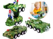 Brinquedo Tank Armored Car Tanque De Guerra Anda Luzes Som - AYTOYS