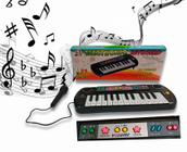 Teclado Musical Infantil C/ Microfone Musicas Tocar Cantar - MTM - Teclado  Infantil - Magazine Luiza