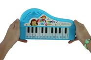 Piano Elétrico Turbo EPIANOWH Infantil 22 Teclas Branco - Casa da Música