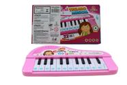 Tecladinho Pianinho Infantil 22 Teclas Azul Rosa Vermelho Princesas Heróis  - EtiToys - Piano / Teclado de Brinquedo - Magazine Luiza