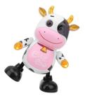 Brinquedo Vaca Que Dança Infantil Musical Som Luz A Pilha