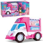 Brinquedo Van Pet Care Delivery Samba Toys Ref.0133 Cor Rosa