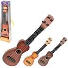 Brinquedo Violão Criança Acustico Corda Nylon Marrom