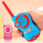 Brinquedo Walkie Takie Radio Comunicador Infantil 20 Metros