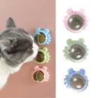 Brinquedos Catnip Wall Ball NOIBARA comestíveis para limpeza de dentes de gatos