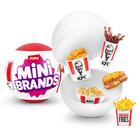 Brinquedos colecionáveis Mini Brands KFC Series 1 Mystery Capsule